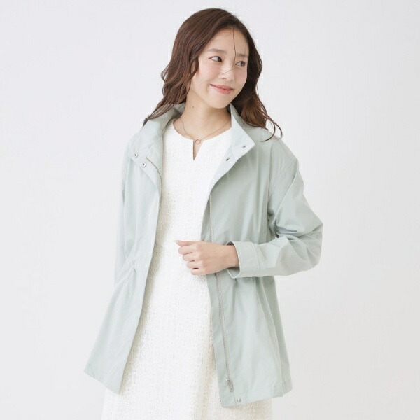 【手洗い可／軽量フードなし】スタンド衿ブルゾン／クード シャンス（COUP DE CHANCE）
