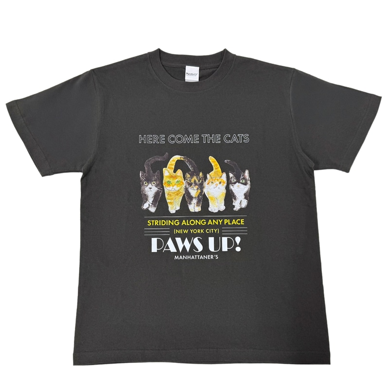《雑誌掲載商品》【マンハッタナーズ】アートＴシャツ　Ｌサイズ　「アンパイアロックを闊歩する」／マンハッタナーズ（Manhattaner’s）