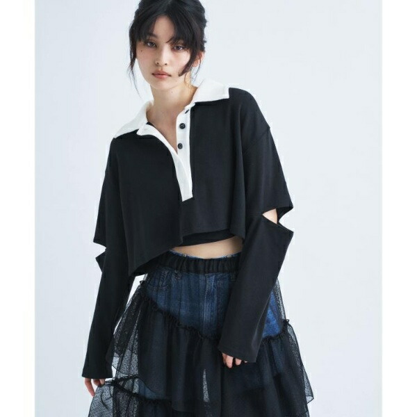 cropped lager tee／コードエー（CODE A）