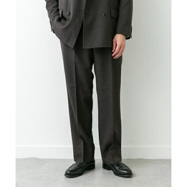 LIFE STYLE TAILOR　ウーリーノグレンチェック2タックパンツ／アーバンリサーチ ドアーズ（URBAN RESEARCH DOORS）｜丸井（マルイ）店
