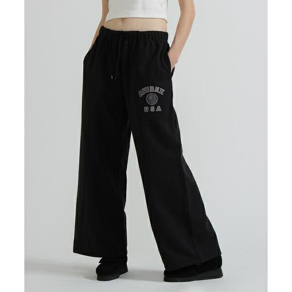 《WOMAN／直営店限定》VARSITY FLAG SWEAT PANTS／アヴィレックス（AVIREX） 10,780円