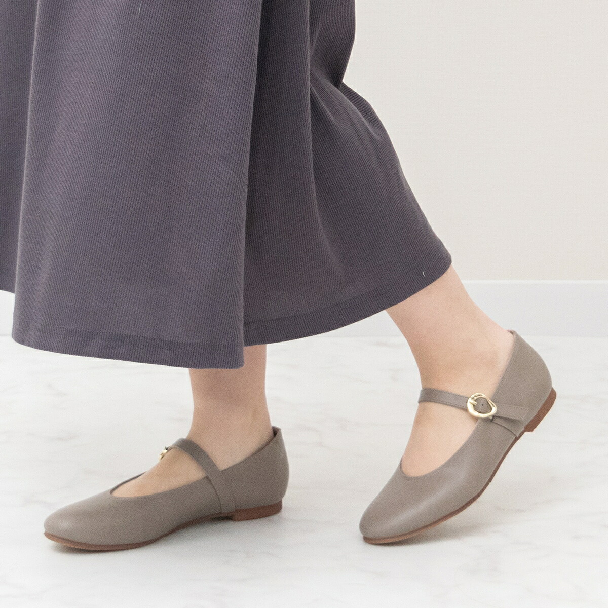 Bridget Birkin◆1.5cmヒール◆モチーフパーツメリージェーンレインパンプス/ブリジット バーキン(Bridget Birkin)