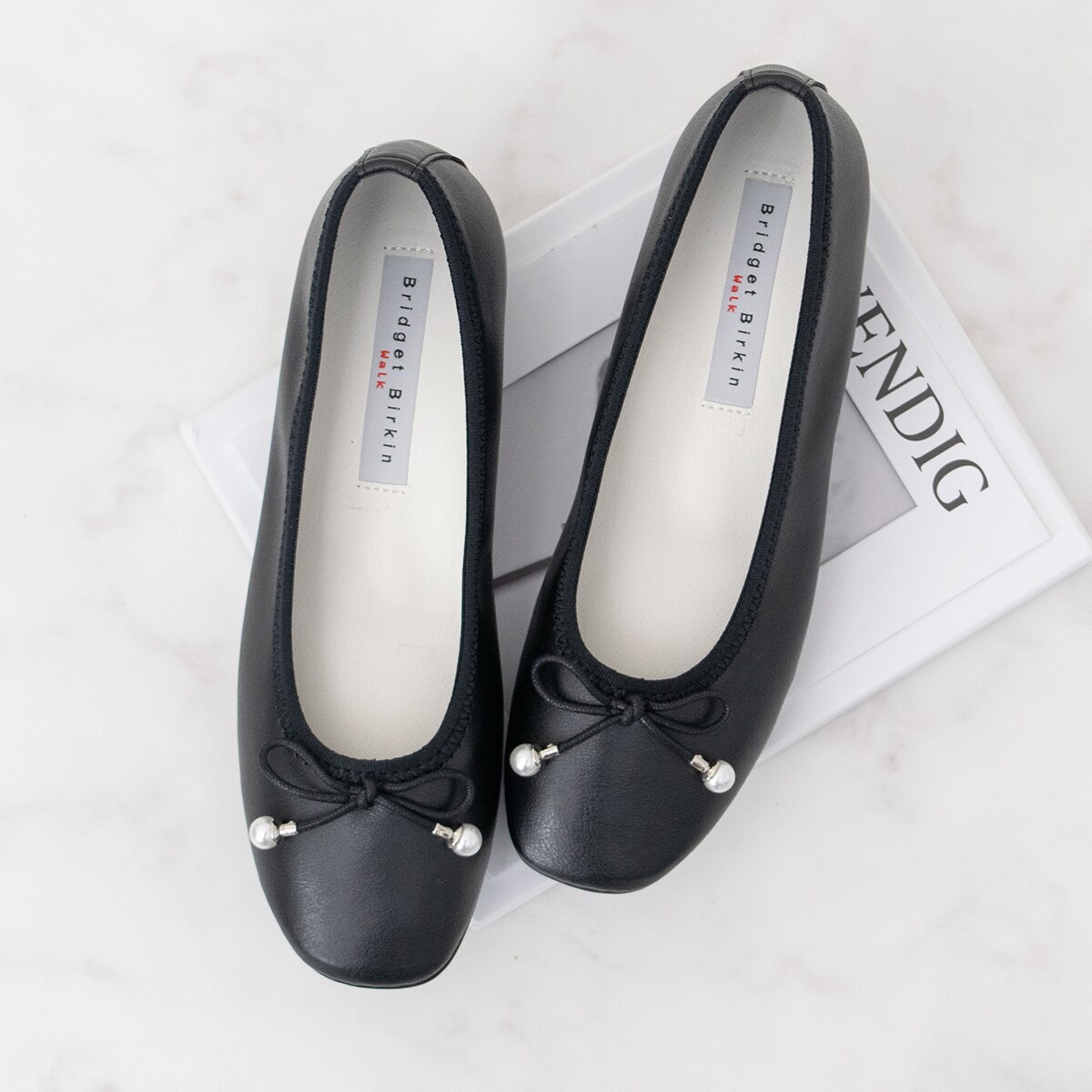 Bridget Birkin Walk◆1cmヒール◆インヒールリボンパンプス／ブリジットバーキン ウォーク（Bridget Birkin Walk）