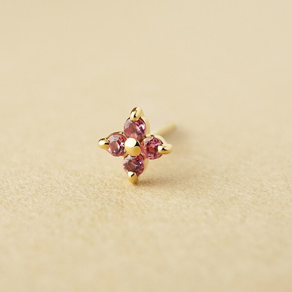 【 Solo Pierce】[ セカンドピアス] K18ピンクトルマリン ハーフピアス／テイクアップ ピュア（TAKE-UP pure）｜丸井（マルイ）店
