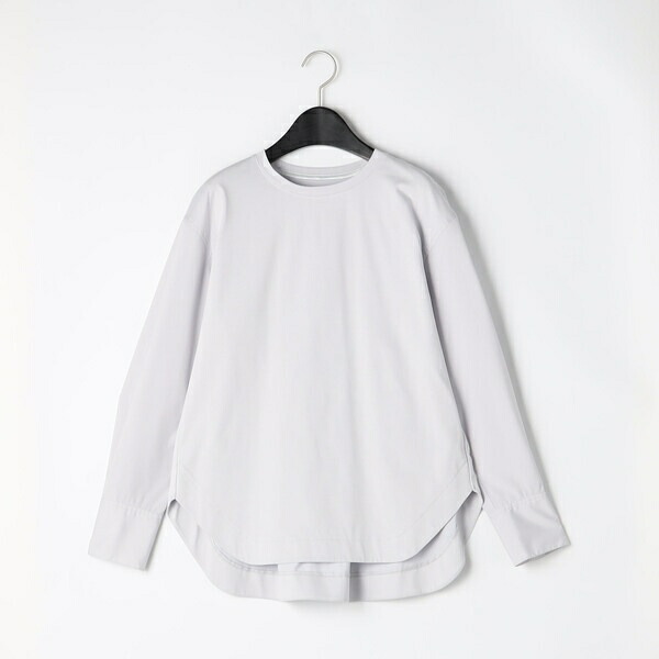 プレーティング天竺 袖カフスカットソー／ギャバジン K.T（Gabardine K.T）