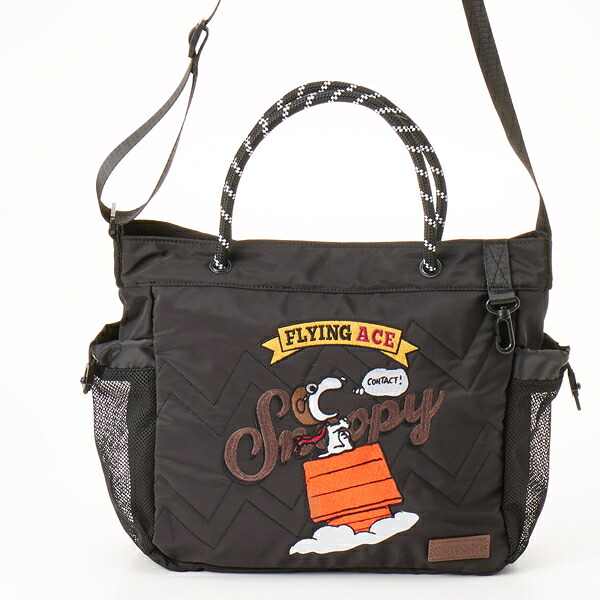 【OUTDOOR PRODUCTS×PEANUTS】スヌーピー 2Wayロープショルダーバッグ／アウトドアプロダクツ（OUTDOOR PRODUCTS）