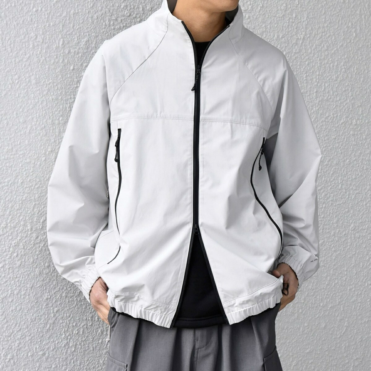 SHIPS any:〈撥水加工〉タスラン SOLOTEX(R) トラック ジップ ブルゾン◇/シップス エニィ(SHIPS any)