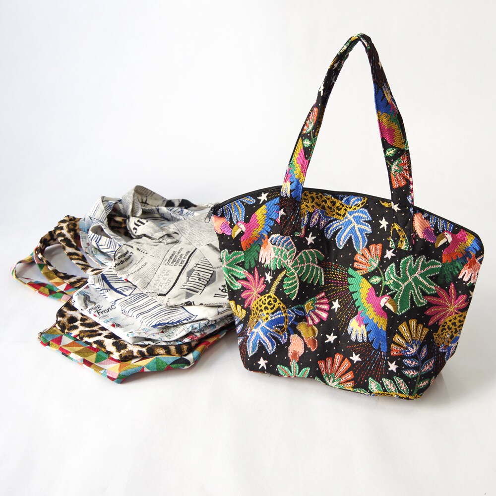 Erwan L(アルワンエル) / ジップトートバッグ Shell zip tote フランス製/シュークローゼットセレクト(SHOE CLOSET SELECT)
