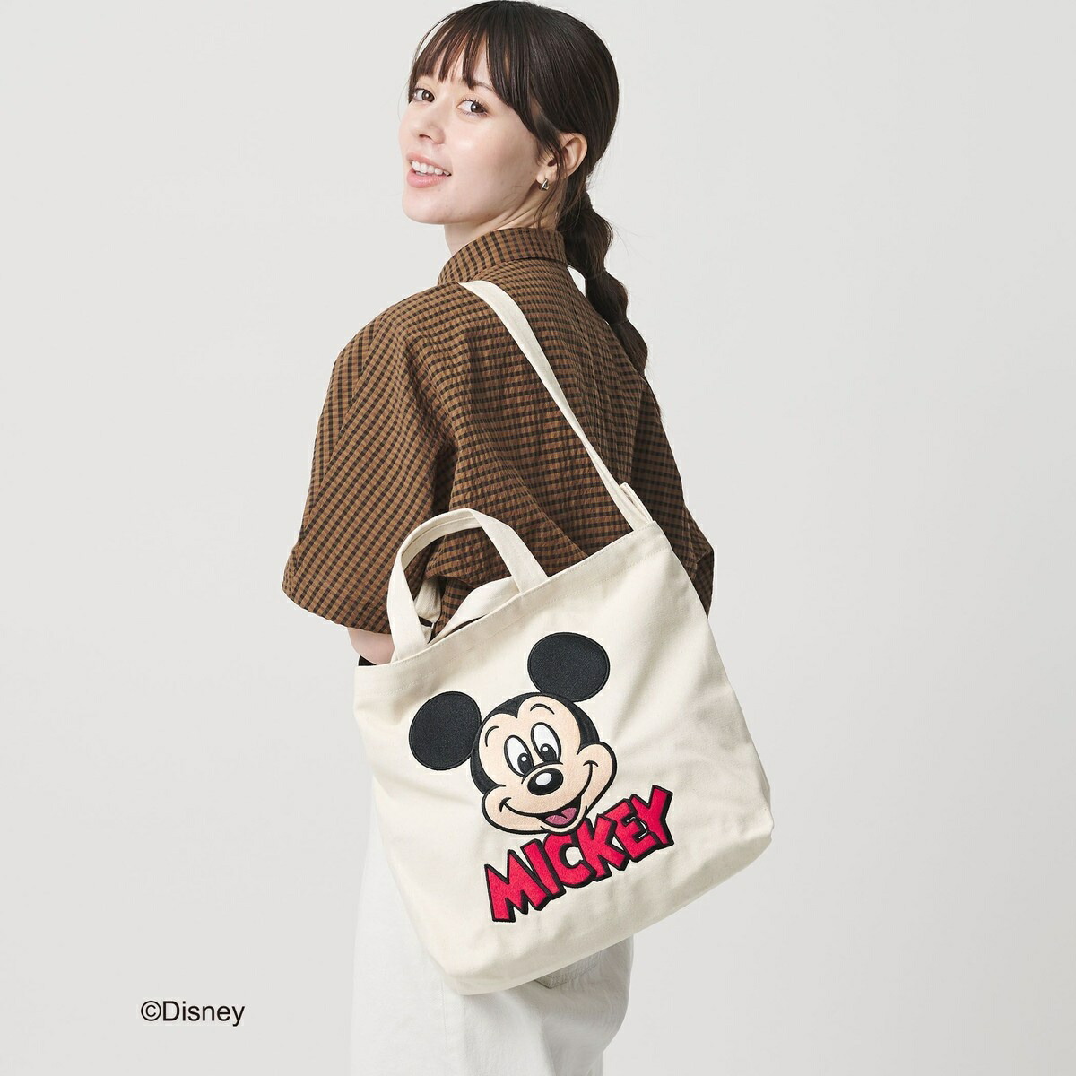 ＜BAGGU＞Disney Duckbag 2WAY ショルダーバッグ／ビューティー＆ユース ユナイテッドアローズ（BEAUTY＆YOUTH）