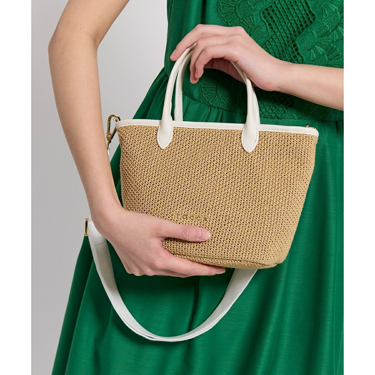 TO THE SUNLIGHT POCHETTE かごバッグ【星風まどかさん着用】／トッカ（TOCCA）