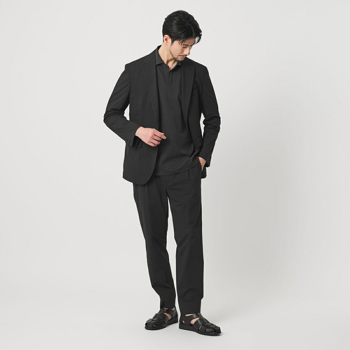 【WEB限定 WARDROBE SMART】カルゼジャージ コンフォート セットアップ/ジャケット&/ビューティー&ユース ユナイテッドアローズ(BEAUTY&YOUTH)|丸井(マルイ)店