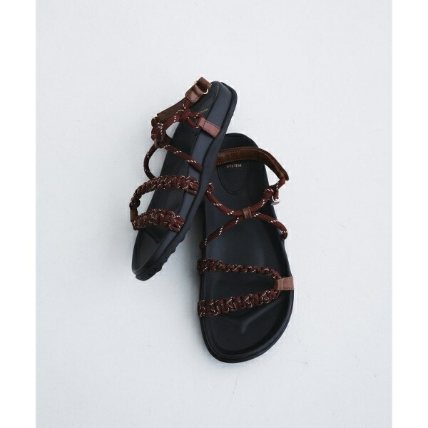 SYSTEM｜Rope strap Velcro Sandals／コードエー（CODE A）