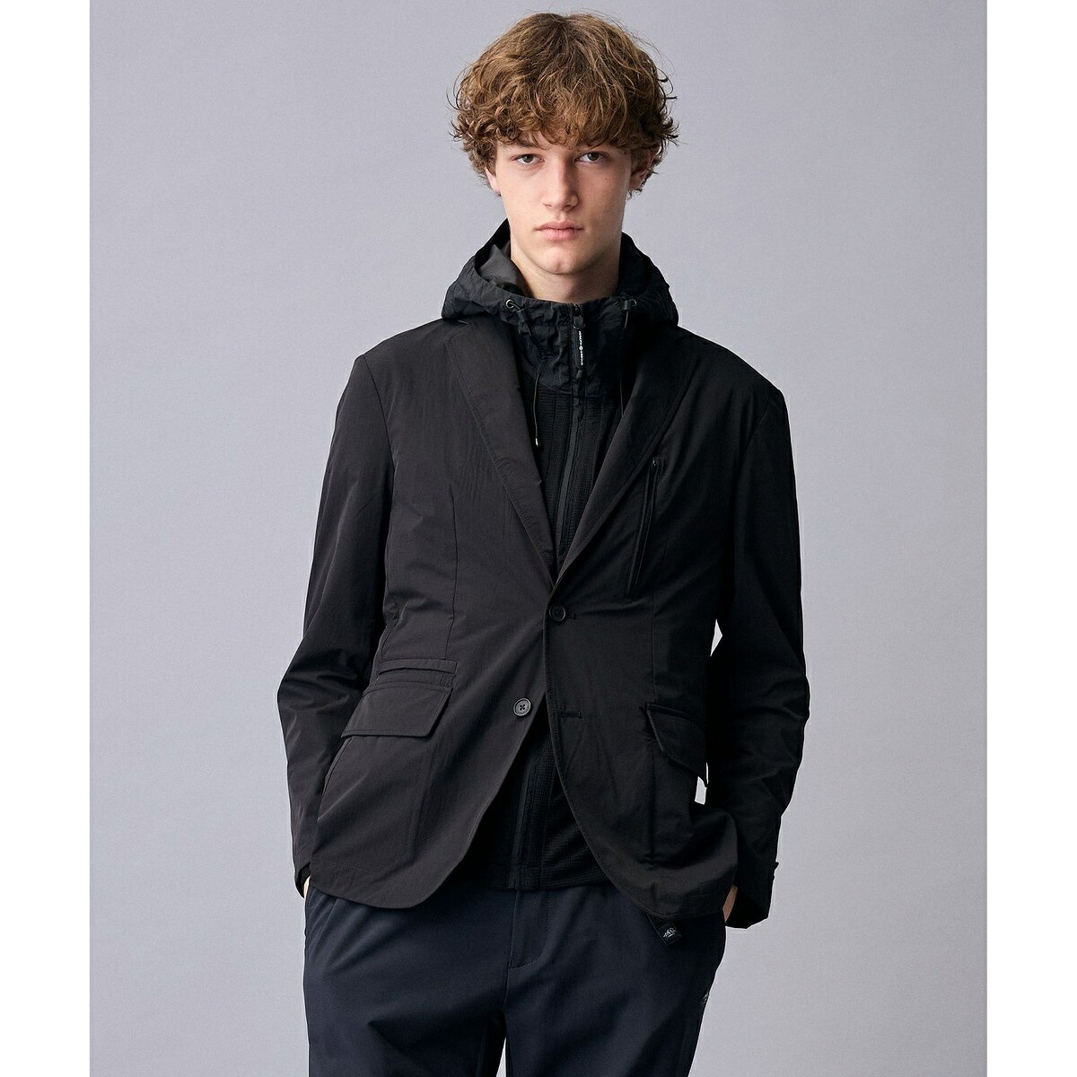【ストレッチ/ソフト/ECO撥水】ストレッチダブルフェイスアクティブ ジャケット／ジョセフアブード（JOSEPH ABBOUD）｜丸井（マルイ）店