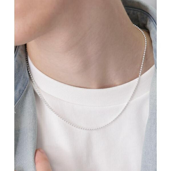 Mexican Jewelry／Silver Ball Chain Necklace／ナノユニバース（NANO universe）