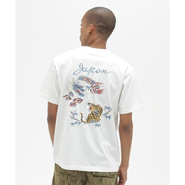 SOUVENIR T-SHIRT ”TIGER ＆ DRAGON”／アヴィレックス（AVIREX）