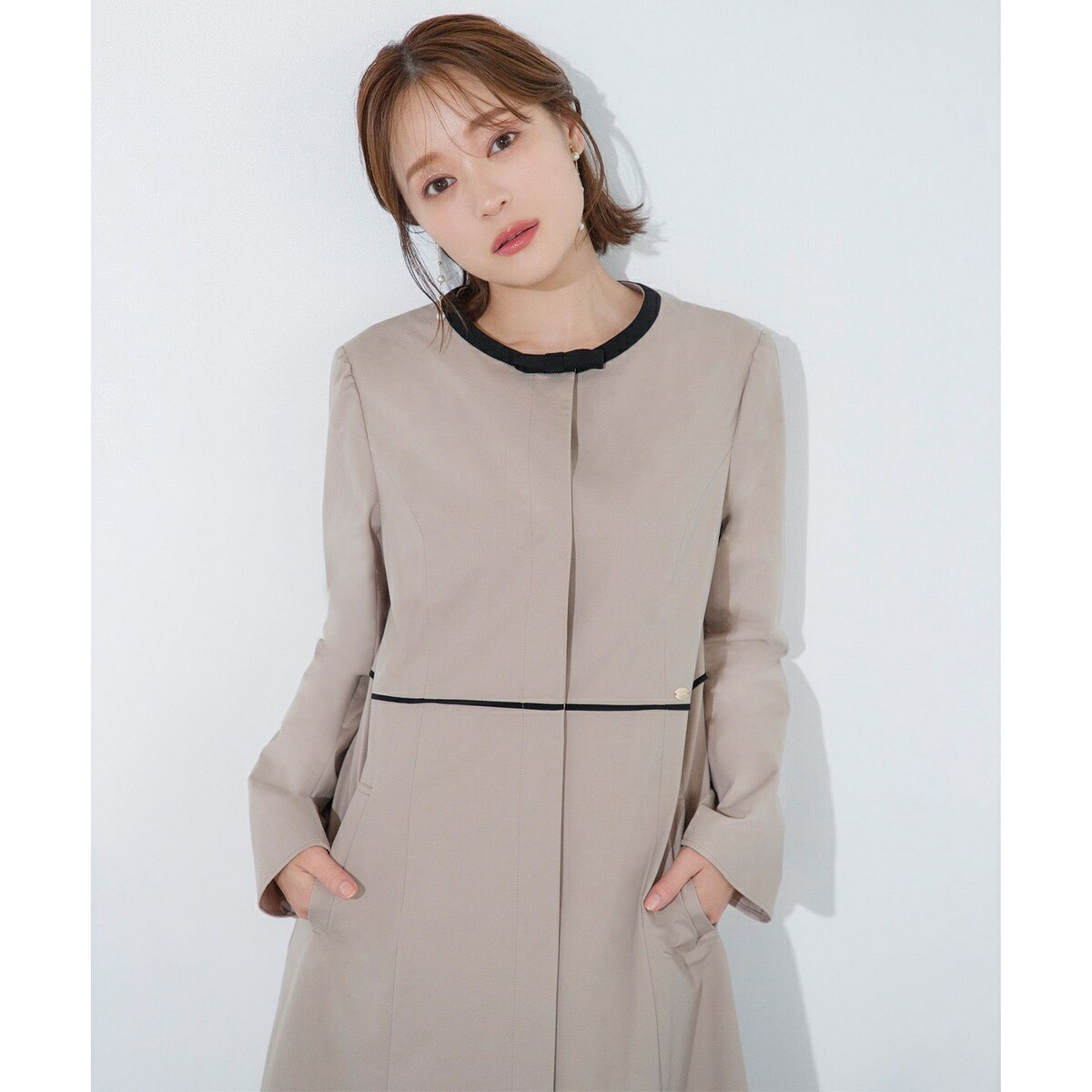 【chayさん着用】BOW MELODY コート／トッカ（TOCCA）｜丸井（マルイ）店