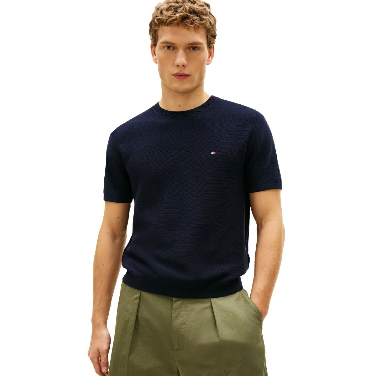 クールタッチコットンニットプルオーバー／トミー ヒルフィガー（Tommy Hilfiger）｜丸井（マルイ）店