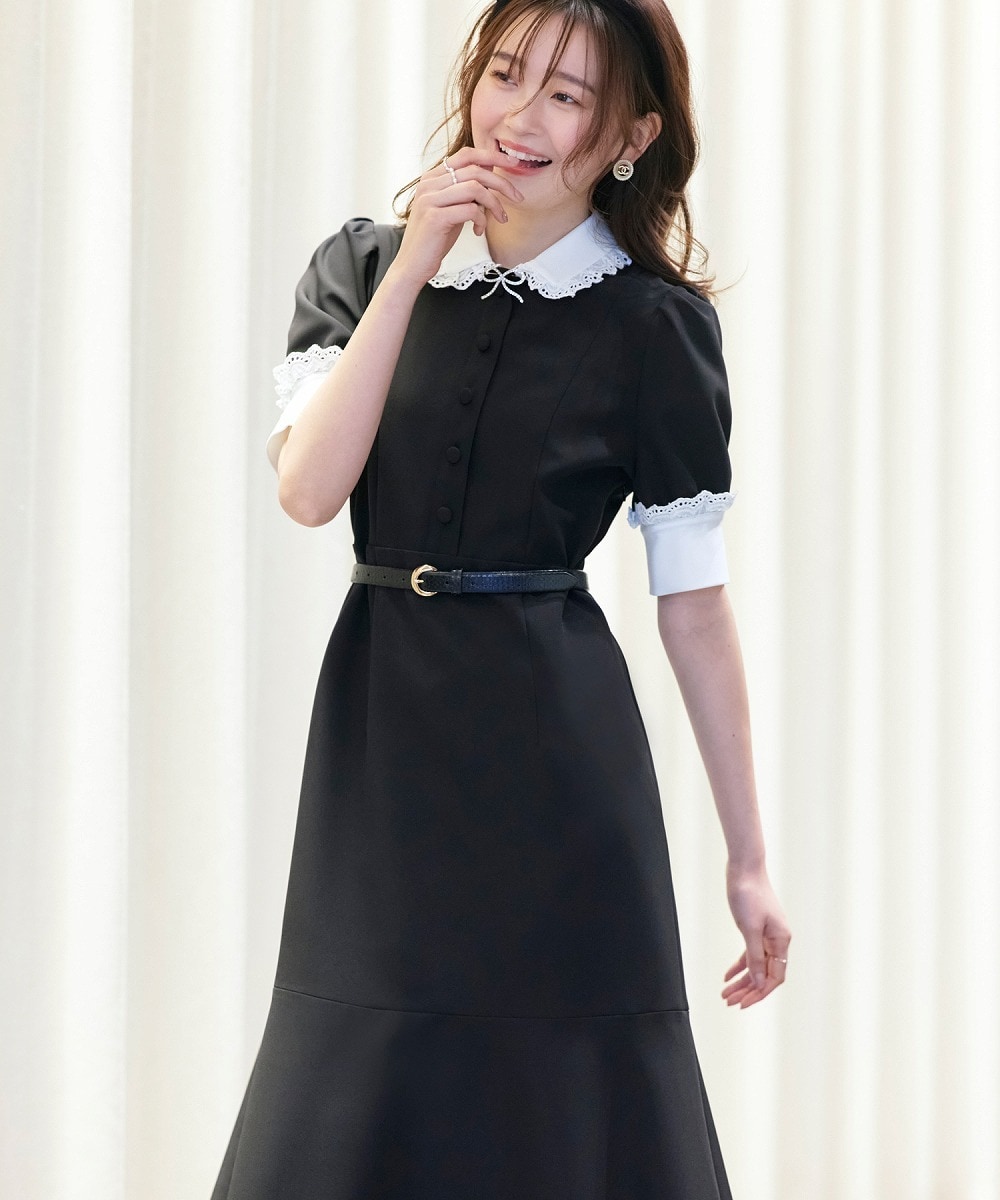 バイカラークラシックワンピース／ルイルエブティック（RUIRUE BOUTIQUE）｜丸井（マルイ）店