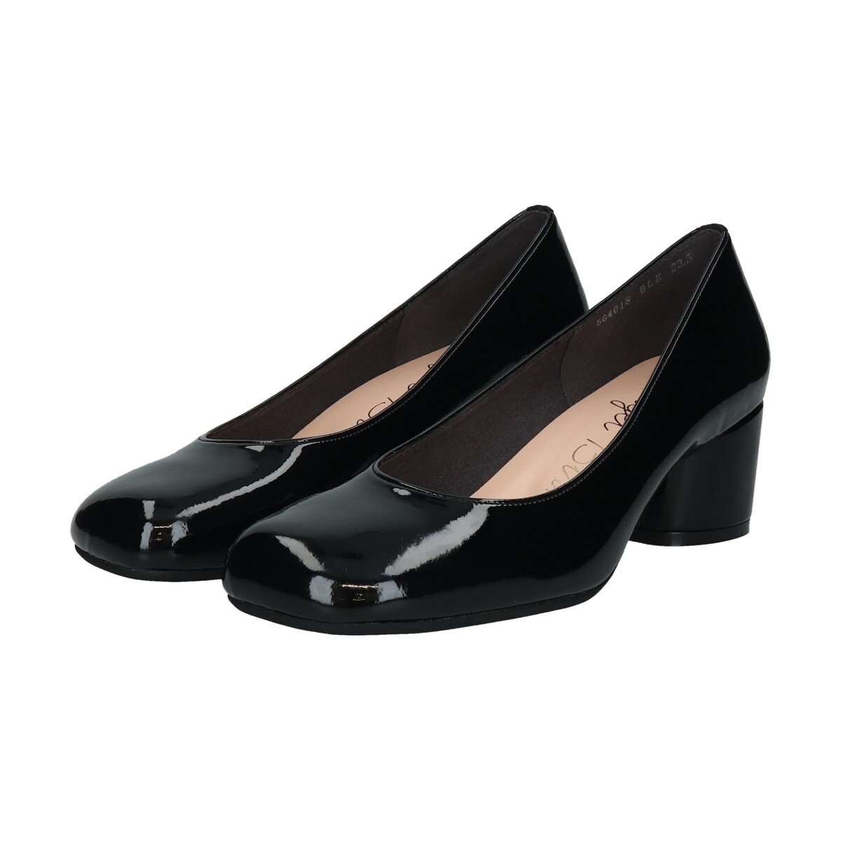 Bridget Birkin◆5.5cmヒール◆オブリークレインパンプス／ブリジット バーキン（Bridget Birkin）
