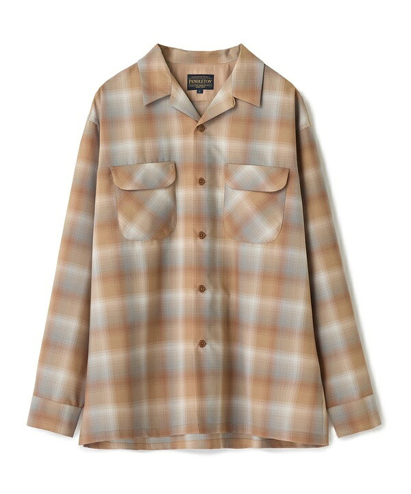 【PENDLETON/ペンドルトン】アーカイブ照合のしるし オープンカラーシャツ／メンズビギ（MEN\u0027S BIGI） メンズファッション-カジュアルシャツ-トップス