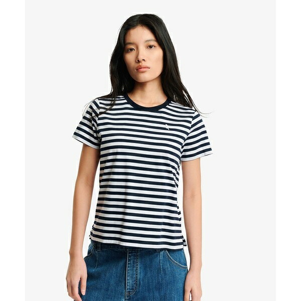 UVカット ピマコットン マリニエールボーダー半袖Tシャツ／エーグル（AIGLE）｜丸井（マルイ）店