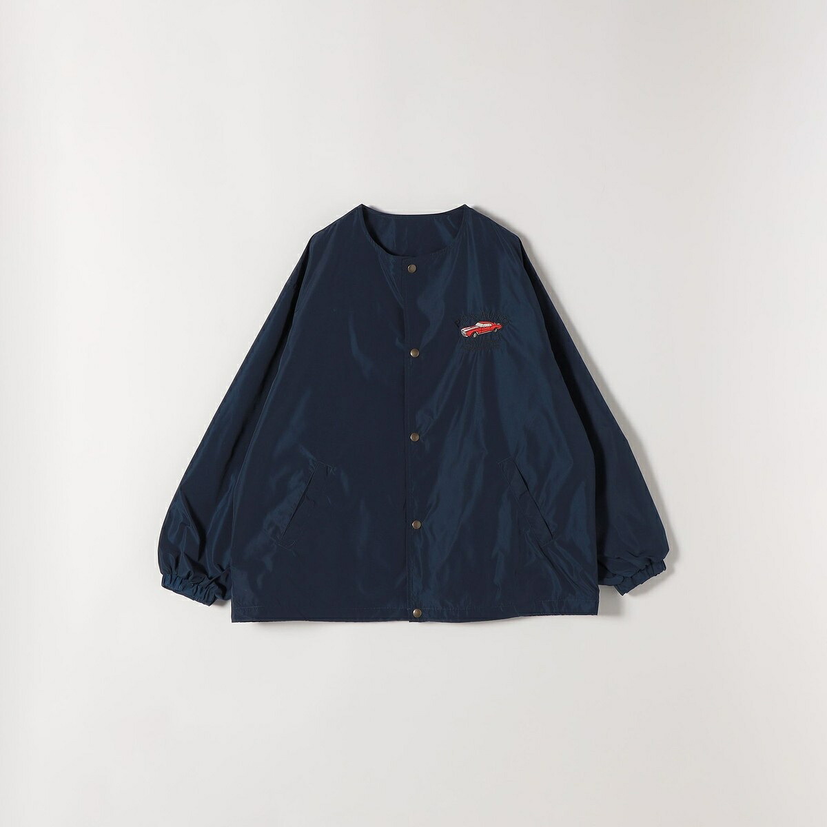 PARROTT CANVAS:〈洗濯機可能〉ノーカラー ジャケット／シップス エニィ（SHIPS any） 15,444円