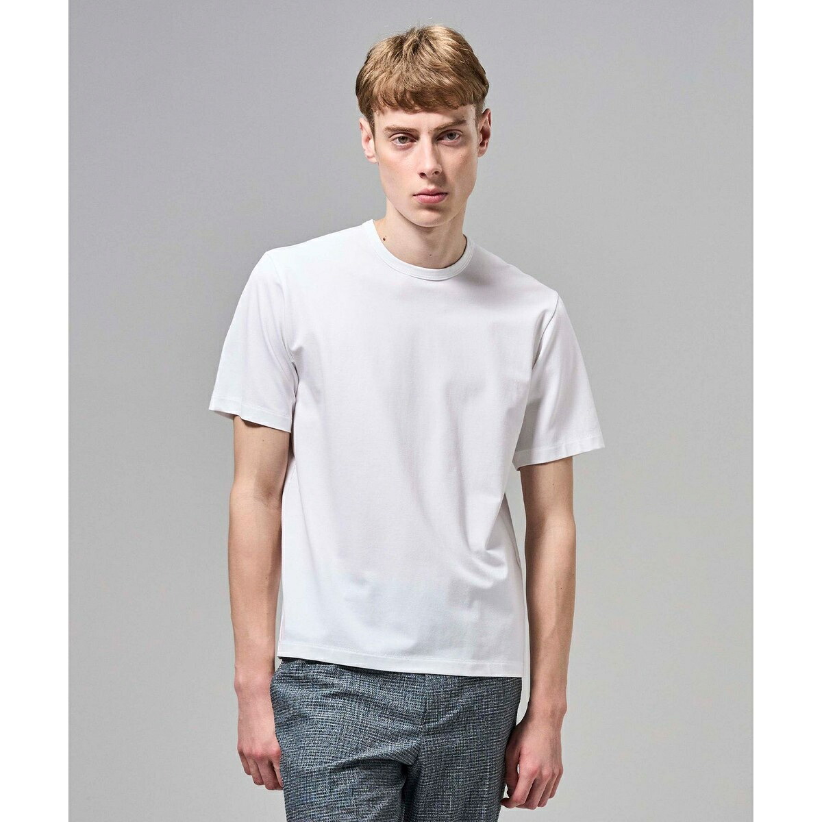 クリアコットンカノコ クルーネックTシャツ／ジョゼフ オム（JOSEPH HOMME）｜丸井（マルイ）店