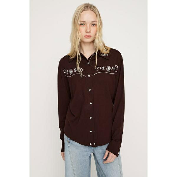 WESTERN STUDS KNIT シャツ/スライ(SLY)|丸井(マルイ)店