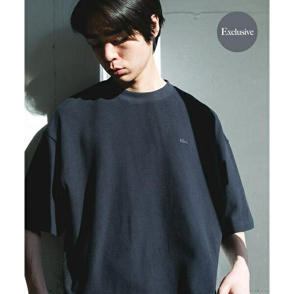 『別注』LACOSTE×DOORS　THICK PIQUE ROUND SHORT-SLEEVE／アーバンリサーチ ドアーズ（URBAN RESEARCH DOORS） 9,317円