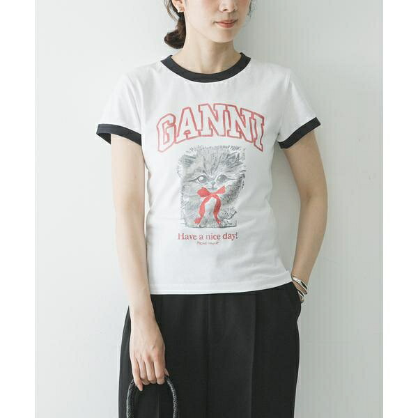 GANNI　JERSEY MARGOT KITTY PRINT／アーバンリサーチ（URBAN RESEARCH）