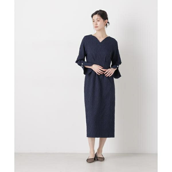 troisieme chaco/別注 PUFFY JACQUARD ワンピース/ナノユニバース(NANO universe)|丸井(マルイ)店
