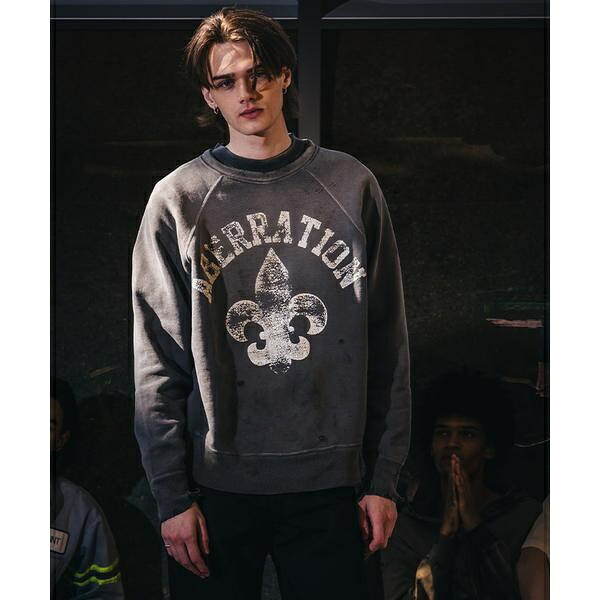 SAINT MICHAEL/セントマイケル/CREW NECK SWEAT/ABBERATION/C/ロイヤルフラッシュ(ROYAL FLASH)|丸井(マルイ)店