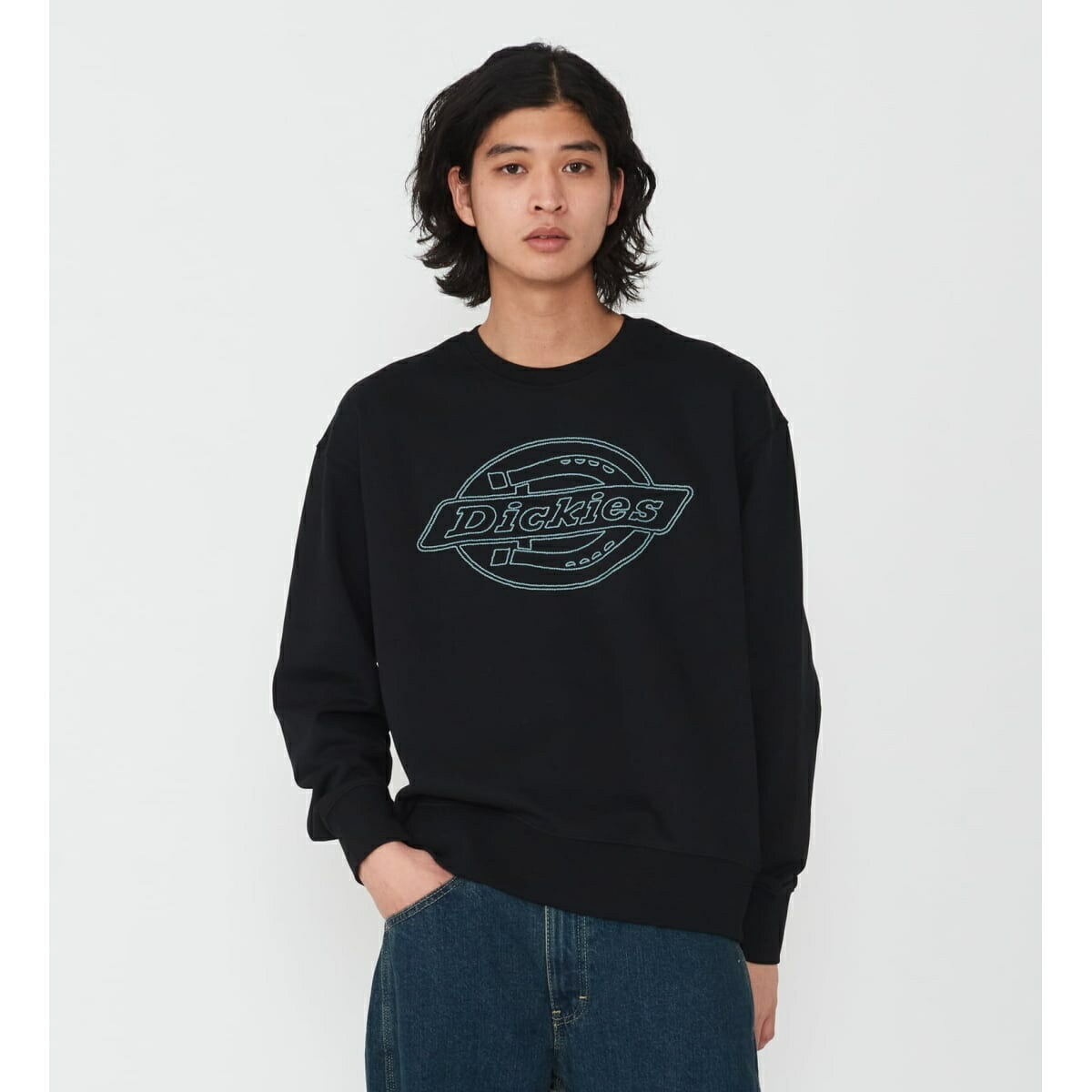 フレンチ テリー シーズナル クルーネック／ディッキーズ（Dickies）