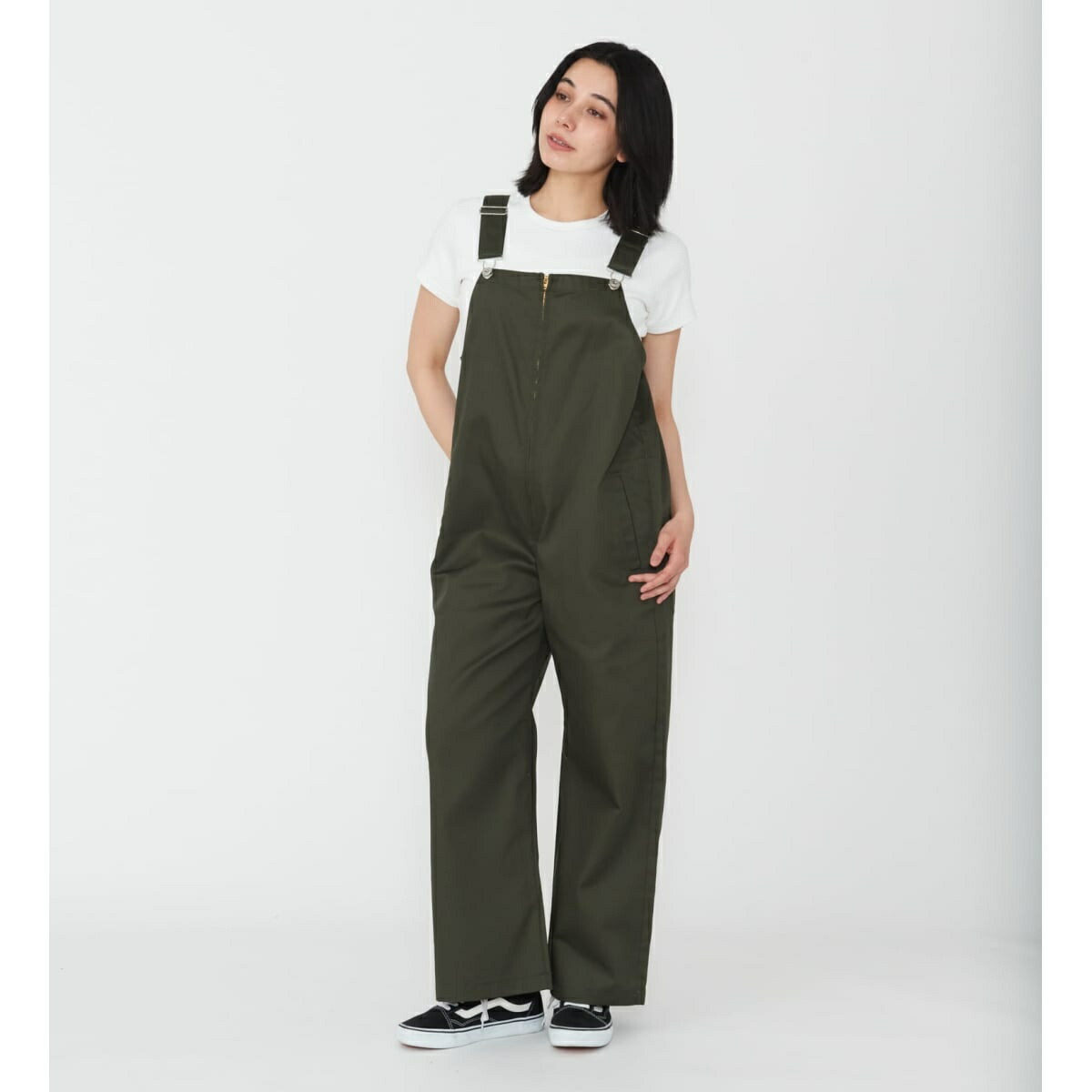 レディース TCツイル オーバーオール／ディッキーズ（Dickies）