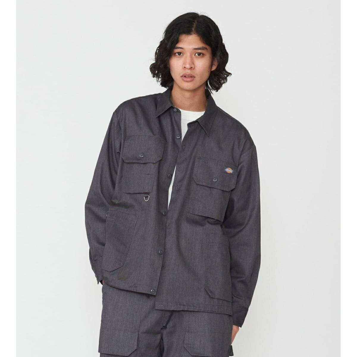 G.W.C オーバーサイズワークシャツ長袖／ディッキーズ（Dickies）