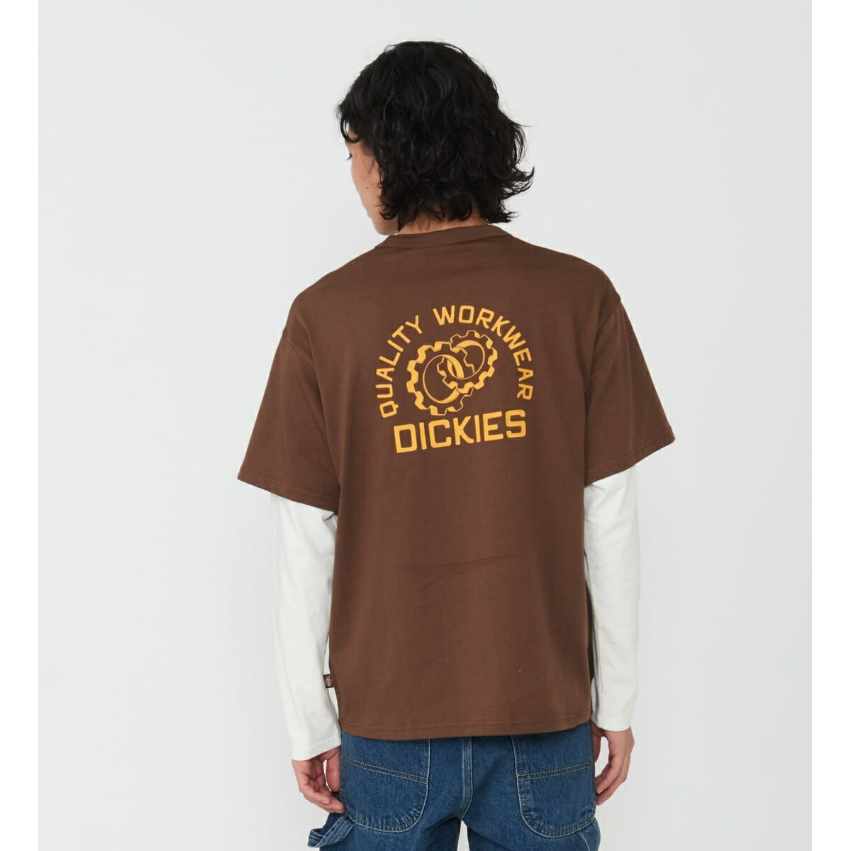 フェイク 2-IN-1 ロングスリーブTシャツ 長袖／ディッキーズ（Dickies）｜丸井（マルイ）店