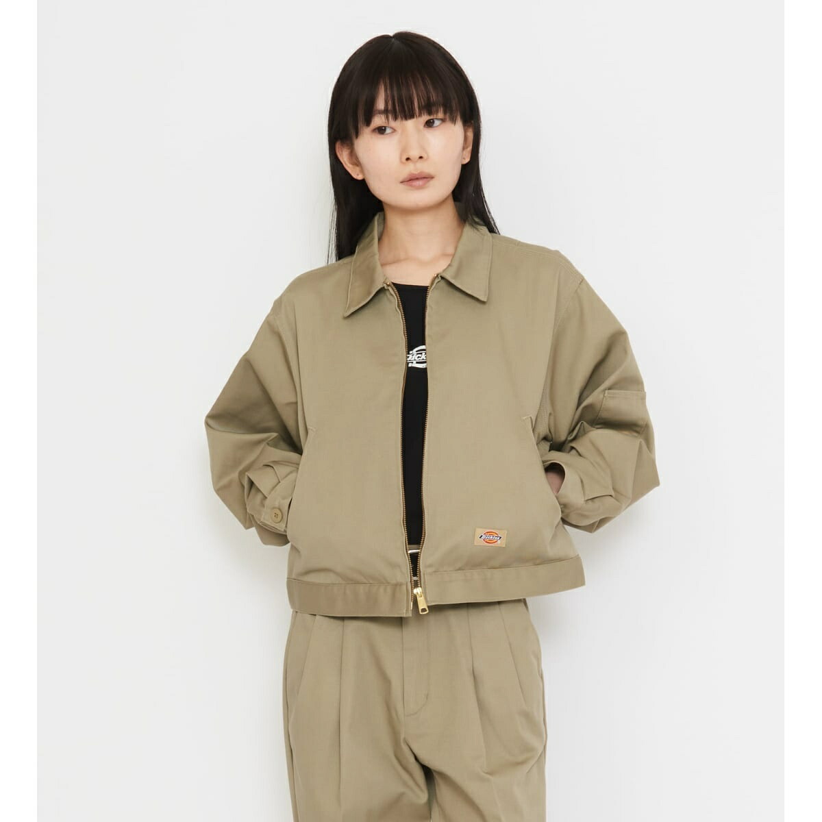 レディース TCツイル アイゼンハワーショートジャケット／ディッキーズ（Dickies）｜丸井（マルイ）店