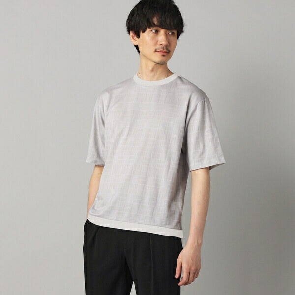 〔IL PRINCIPE〕ジャージー Tシャツ／コムサ・メン（COMME CA MEN）