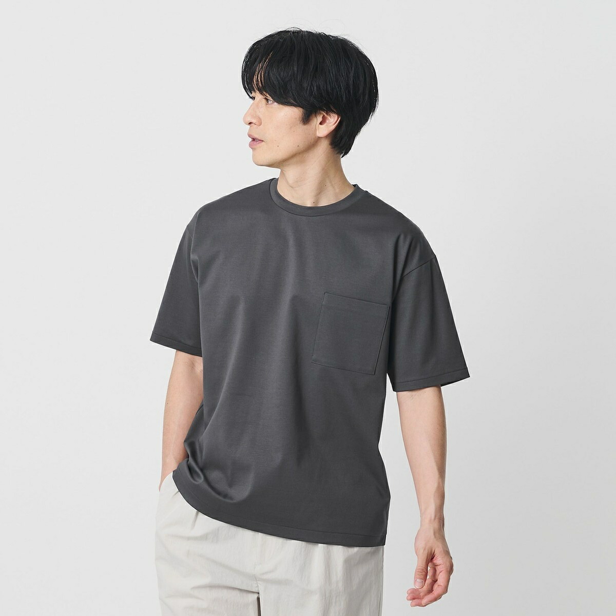 サルージャ 1ポケット クルーネック 半袖Tシャツ／ビューティー＆ユース ユナイテッドアローズ（BEAUTY＆YOUTH）