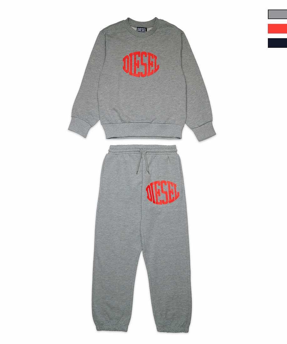 DIESEL ワンポイントブランドロゴスウェットセットアップ／ディーゼル（DIESEL）