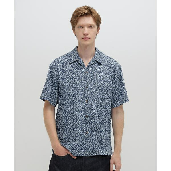 《直営店限定》FLORAL PATTERN S／S SHIRT／アヴィレックス（AVIREX）
