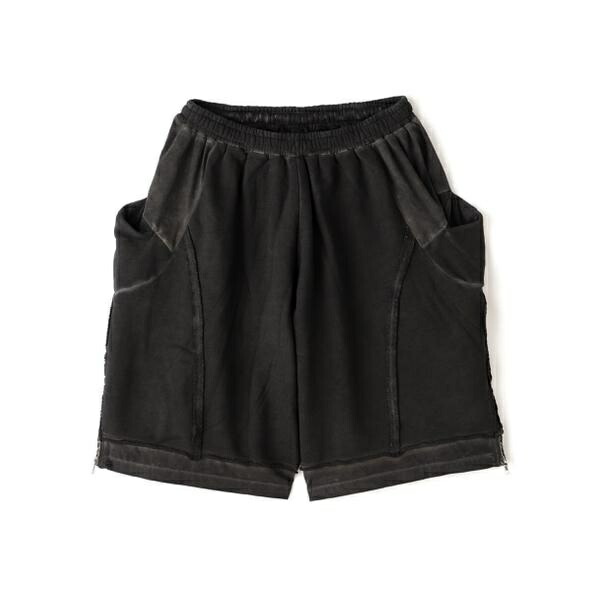 WHITELAND／ホワイトランド／SWEAT SIDE ZIP SHORTS／エルエイチピー（LHP）