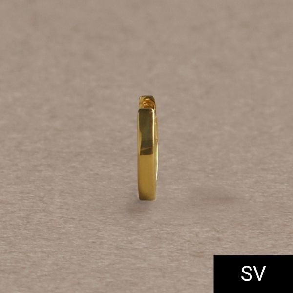 【片耳】【SV】ストレートフープピアス/ユニセックス　ニッケルフリー/金属アレルギー対応／ジュピター（JUPITER）｜丸井（マルイ）店