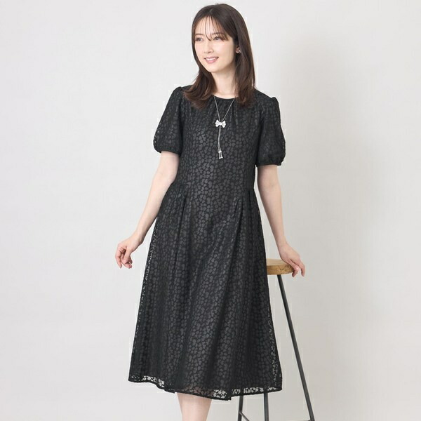 ジャカードレース ギャザードレス/トゥービーシック(TO BE CHIC)|丸井(マルイ)店