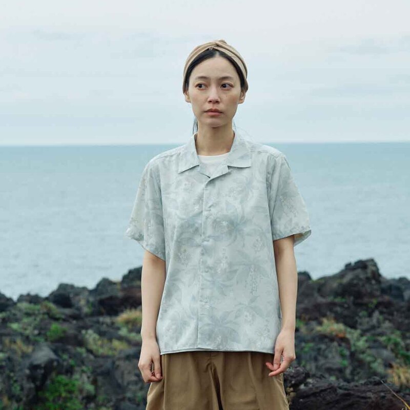 【5212632】【吸汗速乾】アイランドシャツS/S/フォックスファイヤー(Foxfire)|丸井(マルイ)店