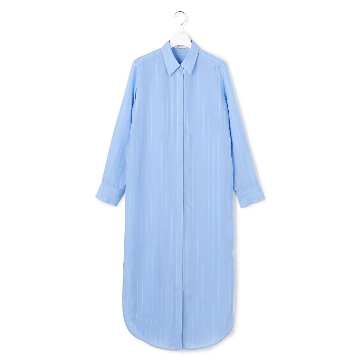 【WEB＆一部店舗限定】PreshrunkCupraStripe シャツワンピース／ICB（ICB） 40,898円