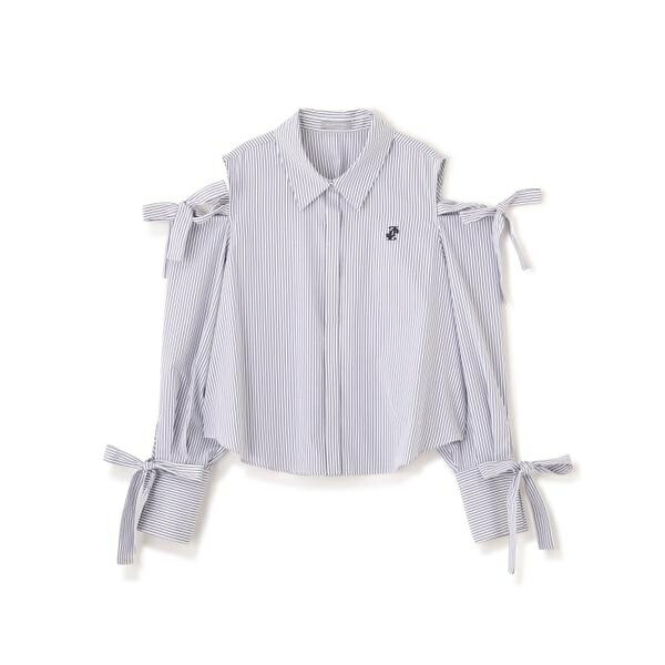 ショルダーリボンシャツ／ジル バイ ジル スチュアート（JILL by JILL STUART）