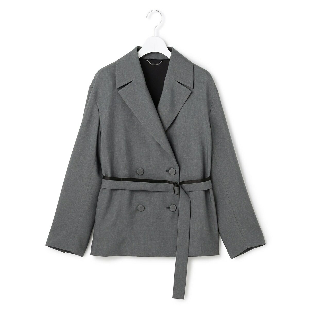 【WEB＆一部店舗限定】 SerikaWorsted トレンチ型ショートコート／ICB（ICB）