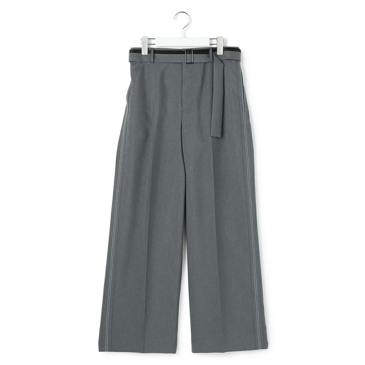 【WEB＆一部店舗限定】 SerikaWorsted ワイドストレートパンツ／ICB（ICB）