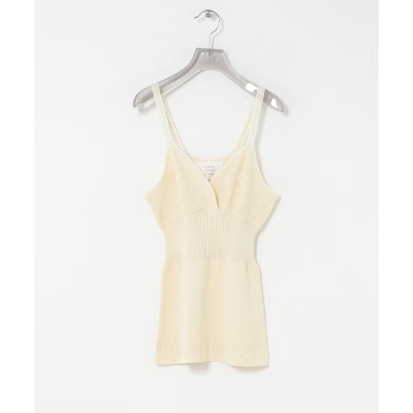 crinkle crinkle crinkle　FLOWER JACQUARD KNIT CAMI／アーバンリサーチ（URBAN RESEARCH）｜丸井（マルイ）店